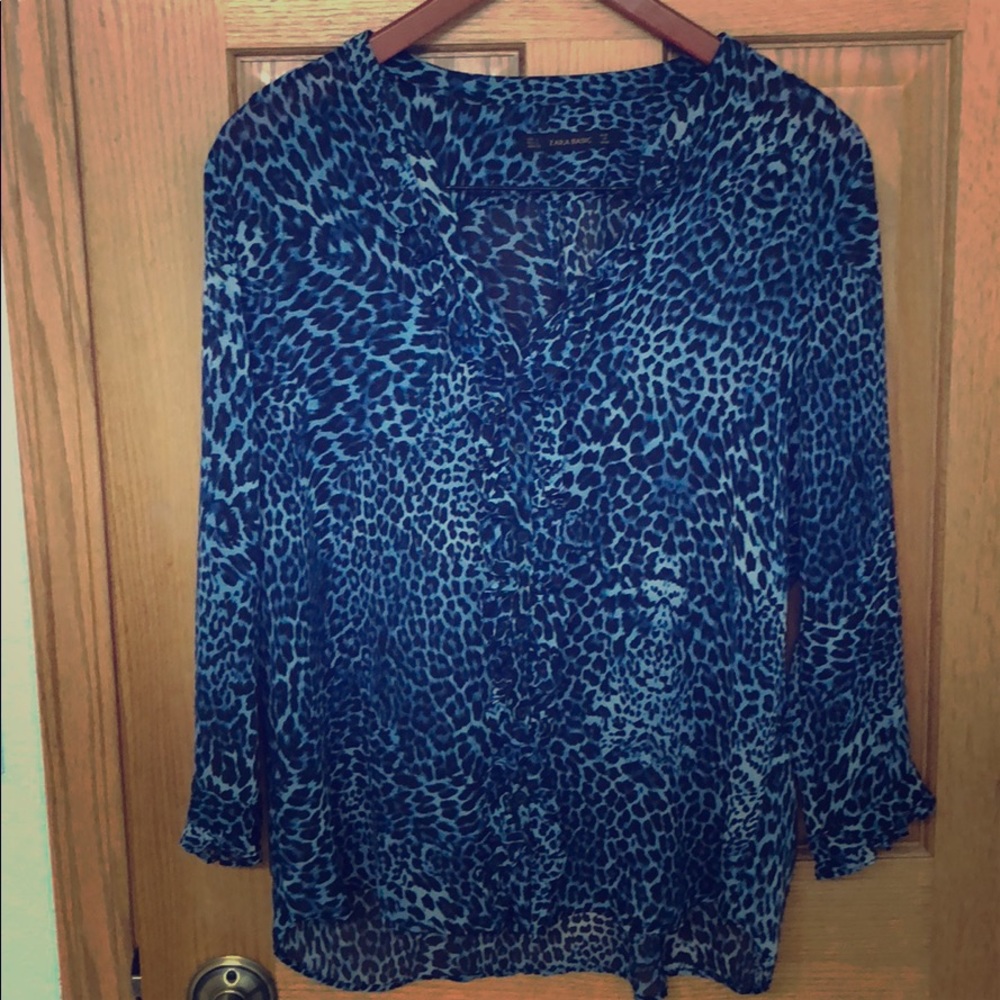 Zara Blouse, Sz L